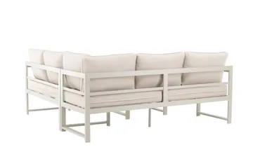 Salvador Soffgrupp Utomhus 4-sits - Svart - Products - Utemöbler & utemiljö - Loungemöbler - Loungeset & loungegrupp