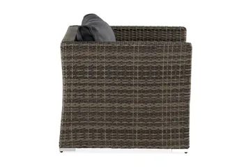 Wisconsin Premium Utefåtölj – Loungefåtölj för Uterum och Altan i Konstrotting - Brun - Products - Utemöbler & utemiljö - Loungemöbler - Loungestol utomhus