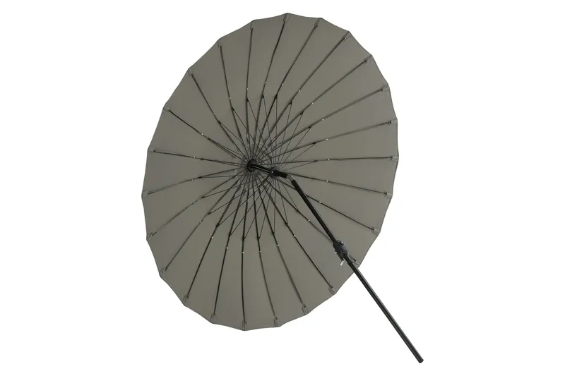 Palmetto Parasoll 270 cm - Grå - Products - Utemöbler & utemiljö - Solskydd - Parasoll