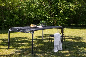 Borneo Matbord Utomhus 200 cm - Svart - Products - Utemöbler & utemiljö - Utebord & trädgårdsbord - Matbord utomhus