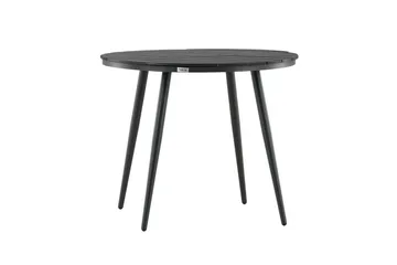 Break Matbord Utomhus Rund 90 cm - Svart - Products - Utemöbler & utemiljö - Utebord & trädgårdsbord - Matbord utomhus