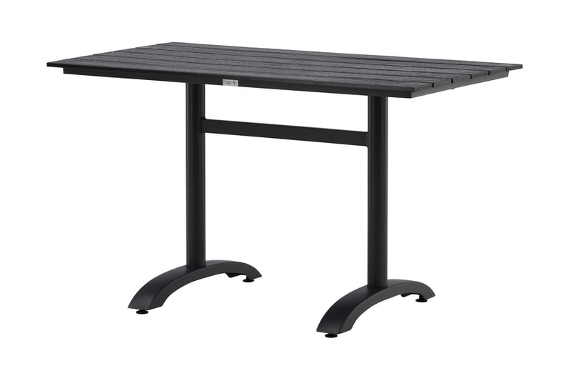 Denver Matbord Utomhus 120 cm - Svart - Products - Utemöbler & utemiljö - Utebord & trädgårdsbord - Matbord utomhus