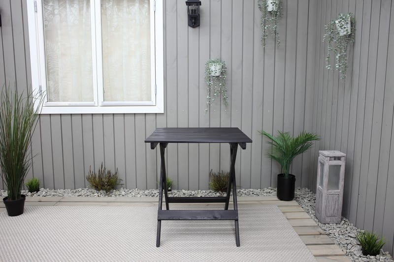 Edilma KlappUtebord 65 cm - Kaffesvart - Products - Utemöbler & utemiljö - Utebord & trädgårdsbord - Matbord utomhus