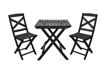 Edilma KlappUtebord 65 cm - Kaffesvart - Products - Utemöbler & utemiljö - Utebord & trädgårdsbord - Matbord utomhus