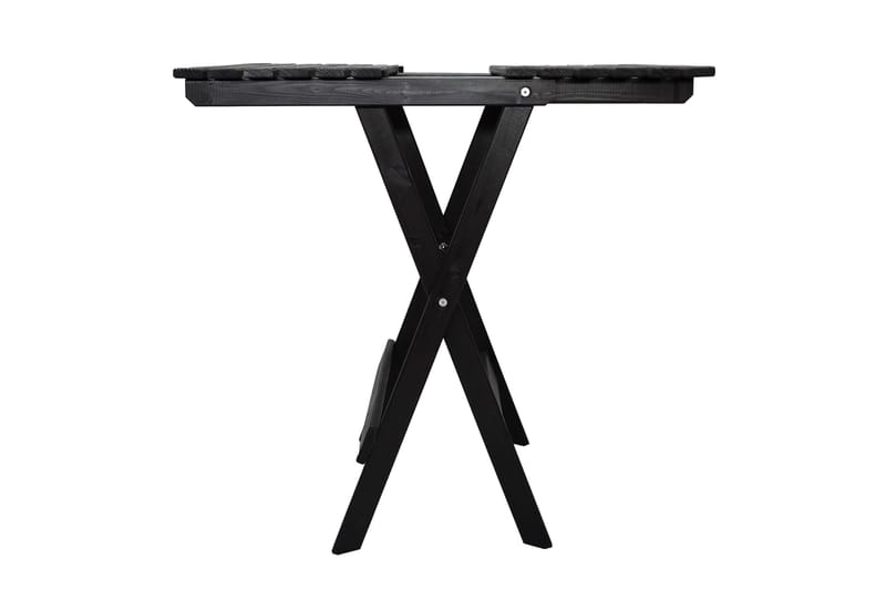 Edilma KlappUtebord 65 cm - Kaffesvart - Products - Utemöbler & utemiljö - Utebord & trädgårdsbord - Matbord utomhus