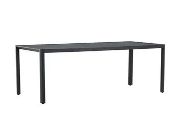 Giardini Matbord Utomhus 90x200 cm - Svart - Products - Utemöbler & utemiljö - Utebord & trädgårdsbord - Matbord utomhus