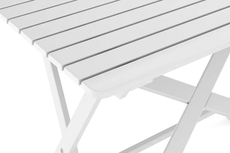 Landet Rektangulärt Matbord utomhus 118x70x74 cm i akacia trä - Vit - Products - Utemöbler & utemiljö - Utebord & trädgårdsbord - Matbord utomhus