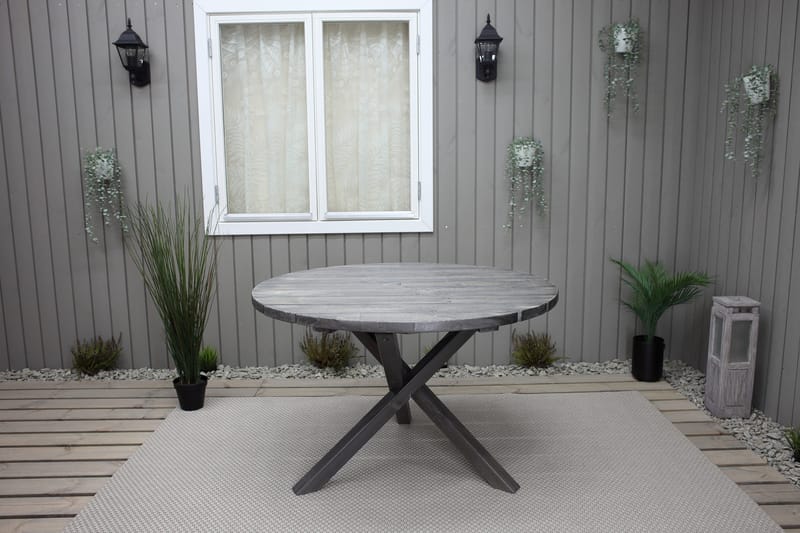 Scottsdale Matbord Utomhus 112 cm Runt Shabby Chic - KWA - Products - Utemöbler & utemiljö - Utebord & trädgårdsbord - Matbord utomhus