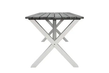 Scottsdale Matbord Utomhus 150 cm Grå/Vit - KWA - Products - Utemöbler & utemiljö - Utebord & trädgårdsbord - Matbord utomhus