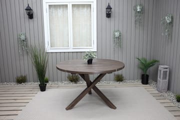 Scottsdale Matbord Utomhus Runt 112 cm - Brun - Products - Utemöbler & utemiljö - Utebord & trädgårdsbord - Matbord utomhus