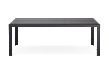 Siri Matbord Utomhus 90x205 cm - Svart - Products - Utemöbler & utemiljö - Utebord & trädgårdsbord - Matbord utomhus