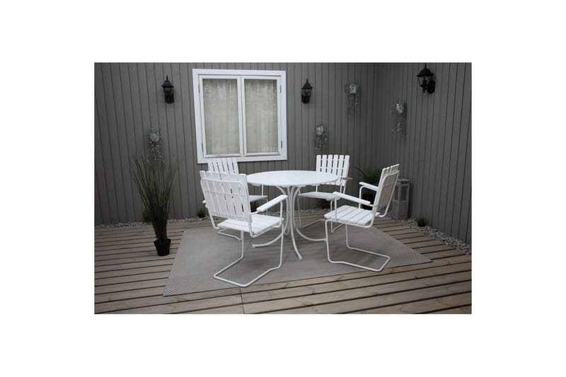 Utomhusbord Vaxholm - Vit - Products - Utemöbler & utemiljö - Utebord & trädgårdsbord - Matbord utomhus