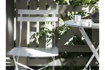 Fiori Balkongset 45,5 cm - Vit - Products - Utemöbler & utemiljö - Utegrupp - Cafegrupp & cafeset