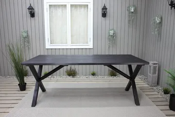 Oliver Matgrupp Utomhus 6 Utestolar - Brun - Products - Utemöbler & utemiljö - Utegrupp - Matgrupp utomhus