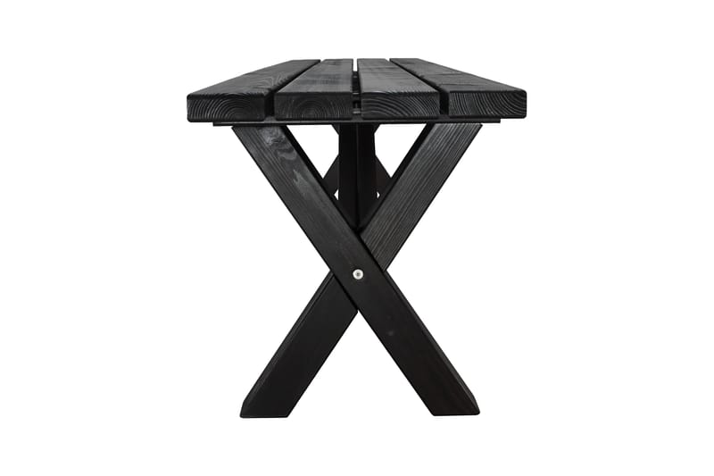 Lietinna Utebänk 180 cm - Svart - Products - Utemöbler & utemiljö - Utesoffa - Trädgårdsbänk & utebänk