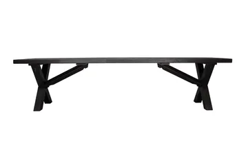 Lietinna Utebänk 180 cm - Svart - Products - Utemöbler & utemiljö - Utesoffa - Trädgårdsbänk & utebänk